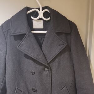 Selected/Homme Identity Charcoal Peacoat for Men
